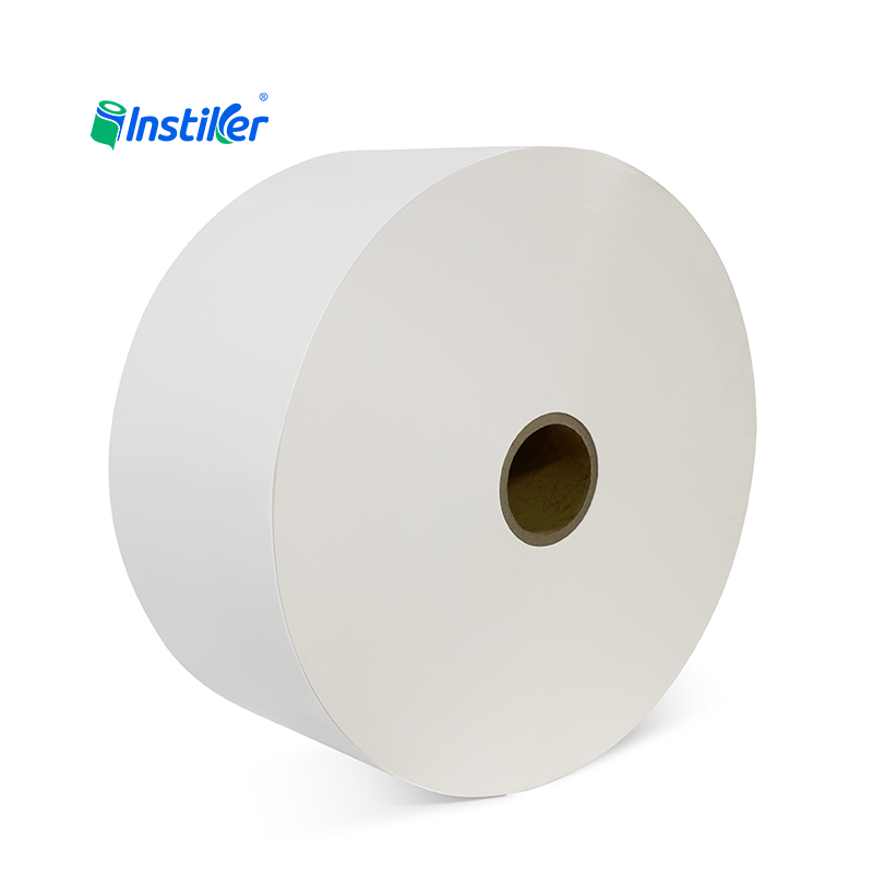 UV Inkjet 60Mic Glossy White Pp Film Vinyl Sticker Self Adhesive Film Roll Uv-Activated Adhesive Paper Roll Label Paper