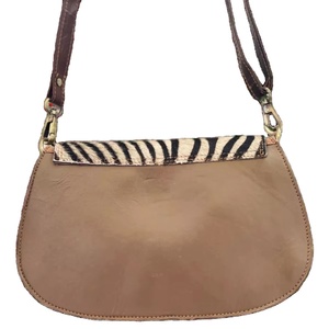 Sustainable Eco-Friendly Recycled Leather <b>Shoulder</b> <b>Sling</b> Bag for Women Handmade in India - Product Image 2