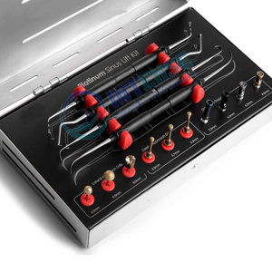 Kit Premium de Implantes Dentales para Levantamiento de Seno Manual, Juego de Herramientas Quirúrgicas con Topes de Abordaje Lateral Crestal y Fresas de Diamante - Product Image 5