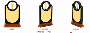 Customized Portable Wooden Trophy with Laser Engraved Logo for Company Branding and Events - Product Image 5