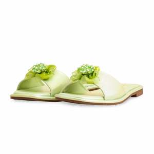 Pantoufles formelles à imprimé animal Pistagreen FR8312 - Product Image 3
