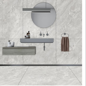 Carreaux de marbre en porcelaine brillante 1200x1800mm Calacatta Monet, carreaux de sol et de mur en forme de livre sans fin, dalle grand format de qualité supérieure - Product Image 1