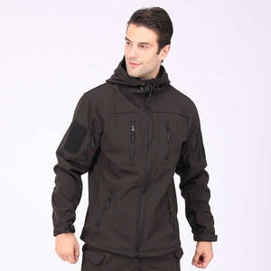 Vestes Softshell à Capuche Demi-Zip Unies pour Hommes – Respirantes, Séchage Rapide, Coupe-Vent, Tendance – Nouveauté Hiver Très Demandée - Product Image 4