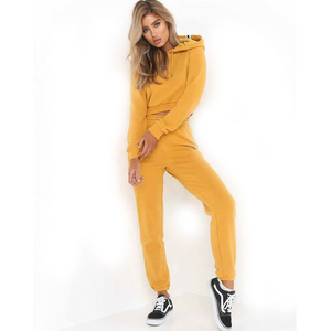 Women <b>Crop</b> Tracksuit Set Side <b>Stripes</b> Casual Athletic Wear Full Sleeve Drawstring Pants Two Piece Outfit <b>Top</b> Trending Wholesale - Product Image 3