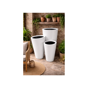 Décoration de jardin, design moderne de luxe, écologique, durable, résistant aux UV, jardinières en fibre de verre de haute qualité - Product Image 1