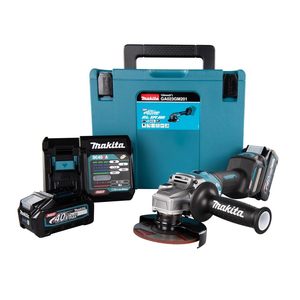 40V 4Ah Cordless Brushless Angle Grinder Lithium Ion Electric <b>Power</b> <b>Tool</b> - Product Image 1