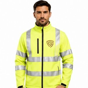 Premium Quality Workwear <b>Jacket</b> Lightweight Durable Safety Outerwear For Skilled Trades And Outdoor <b>Work</b> Wear - Product Image 1