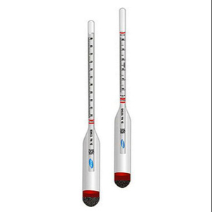 Hydromètres pour liquides lourds, jet de gravité spécifique chargé avec sub divisé en 0.002mm, longueur totale 250mm - Product Image 6
