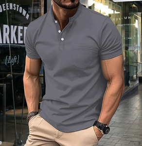 Camiseta Polo de Algodón Personalizada para Hombre, Elegante, Transpirable, de Manga Corta, Informal, con Logotipo Personalizado, Proveedor Mayorista de Ropa - Product Image 6