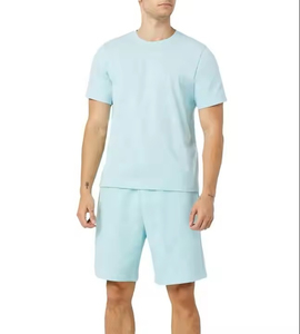 OEM Brand New Casual Breathable Wholesale 2 Piece Men Summer Short <b>Sets</b> Streetwear Quick Dry Customized Colors High Quality - Product Image 5