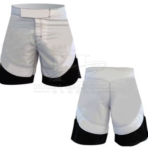 Pantalones cortos de grappling de alta calidad para hombre, tela elástica de alto rendimiento, perfectos para lucha libre, MMA y entrenamiento físico. - Product Image 3