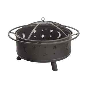 Skies Trader - Brasero de Metal para Exteriores, Parrilla para Asar, Calentador de Patio a Gas Natural con Rejilla de Cocina, Ecológico, para Jardín, Patio Trasero, Camping - Product Image 5