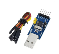 Módulo 2 en 1: USB a I2C, IIC, UART, USB a TTL. Descargador de puerto serie para microcontroladores