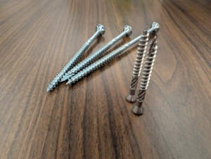 Tornillo para Tablero de Aglomerado, Rosca en U, Zincado, Acero Inoxidable o Acero al Carbono, Tornillo para Terraza - Product Image 2