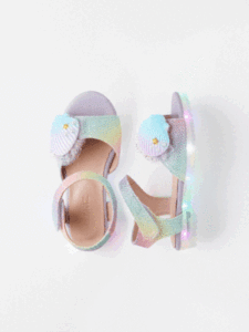Sandalias LED Coreanas OZKIZ para Niñas de 2 a 7 Años, Zapatos de Moda Infantiles al por Mayor para el Verano - Product Image 1
