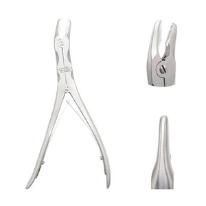 Pinzas para Huesos, Acero Inoxidable, 23 cm, Instrumento Quirúrgico Ortopédico, Herramienta de Precisión para Cortar, Agarrar y Dar Forma a Huesos - Product Image 1