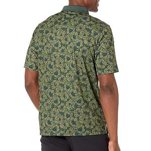 Polo personnalisé OEM pour homme, décontracté, grande taille, manches courtes, tissu respirant avec logo sur mesure - Product Image 3