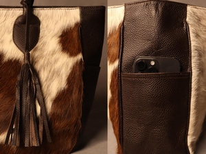 Pochette de luxe pour femme en cuir véritable, design personnalisé, fermeture éclair, grande capacité, bandoulière amovible – Nouveauté très prisée - Product Image 4