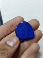 Pierres précieuses cabochons en lapis-lazuli naturel, forme poire, dos plat, pour la fabrication de bijoux DIY, BU GEMS Afghanistan, polies, taille personnalisée