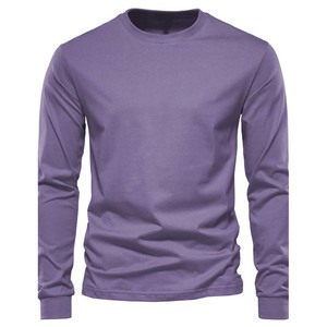 เสื้อยืดคอกลมแขนสั้นผู้ชาย สีพื้น ผ้าถัก ทรงปกติ รักษ์โลก ผลิตจากผ้าฝ้าย 100%  รับสั่งทำสีตามต้องการ - Product Image 3