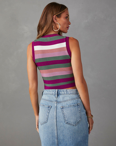 Falda vaquera dividida de cintura alta lavada para mujer - Product Image 6