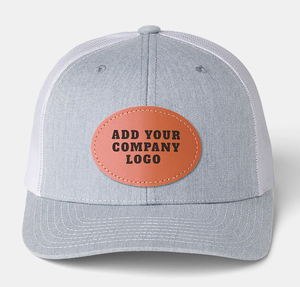 Gorra Trucker de Malla con Parche de Cuero para Logotipo de Empresa, Artículos Promocionales, Venta al por Mayor a Granel en Europa - Product Image 1