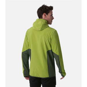 <b>Star</b> Crystal Enterprises Men Hooded Softshell <b>Jacket</b> Quick Dry Breathable Zipper Closure Windproof Casual Outdoor Winter <b>Jacket</b> - Product Image 4