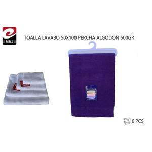 Ensemble de serviettes de bain 50x100 avec crochet Toalla Lavabo Con Percha - Product Image 1