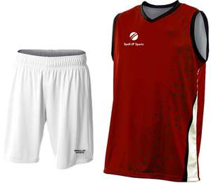Conjuntos de Camiseta y Pantalones Cortos de Baloncesto Personalizados para Hombre, Uniformes de Baloncesto Universitarios de Secado Rápido, Uniformes de Baloncesto Personalizados - Product Image 4