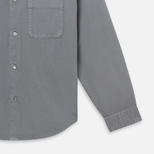 Designer Full Sleeve T Shirt Turn <b>Down</b> Collar With Button Closure Comfortable Lightweight Apparel Featuring Front Pocket Design - Product Image 4