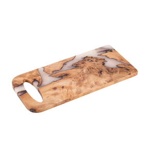 Handmade Eco-Friendly Mango Wood <b>Breakfast</b> Serving Tray Polished Enameled Coated Easy Clean Classic Crafts Hub Elegant Wholesome - Product Image 3