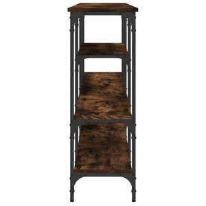 Table console en bois d'ingénierie chêne fumé et métal, 63,0x11,4x31,5 pouces, Tables console - Product Image 6