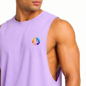 Sporty construction supports training with breathable Man Tank <b>Top</b> with clean style for fitness sessions plus summer <b>walks</b> - Product Image 5