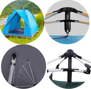 Glass Fiber Hydraulic Tent <b>Bracket</b> FRP Automatic Tent Poles Folding Fiberglass Tent Poles - Product Image 4