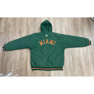 Blouson bomber à capuche vert pour homme, logo brodé, coupe-vent, hiver, décontracté, doublure en polaire polyester - Product Image 2