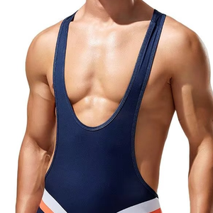 Combinaisons de lutte professionnelles personnalisées pour hommes, tissu léger avec fonction extensible et découpe automatique, vêtements d'arts martiaux - Product Image 2