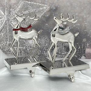 Decoraciones de horno de Navidad Soportes de medias de metal almacenados para suministros de vacaciones de Navidad - Product Image 5