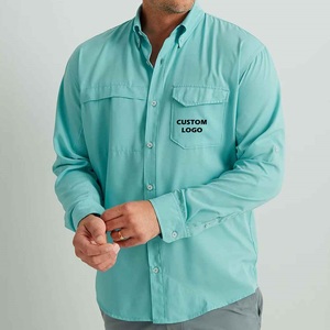 Chemise de pêche homme 2026 à manches longues, respirante, coupe-vent, légère, anti-UV, en polyester et élasthanne, protection UPF 50, séchage rapide - Product Image 6