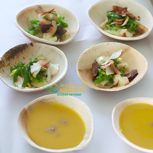 Vajilla de Hoja de Palma Premium al por Mayor, Platos, Tazones y Bandejas Desechables Compostables para Catering y Servicio de Alimentos - Product Image 6