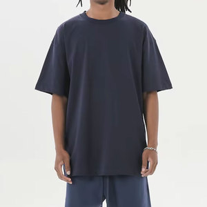 T-shirt à capuche pour homme, 100% coton, tissu polaire, coupe classique, couleur unie, streetwear d'hiver, décontracté - Product Image 1