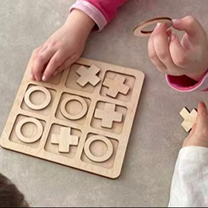 Juguete de madera MDF cortado con láser para niños, juego de interior, nuevo y popular - juguete infantil - duradero - interesante - Product Image 1