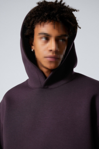 Nueva Sudadera con Capucha de Moda Urbana, 520 Gsm, Algodón Air, Hombros Caídos, Doble Capa, Corte Cuadrado y Recortado - Product Image 4