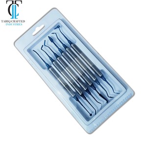 Kit professionnel d'instruments de restauration dentaire en composite, outils de modelage en acier inoxydable pour la pose de composite, certifié CE - Product Image 2