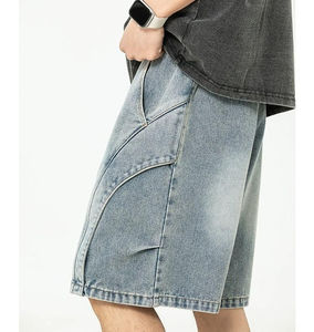 Plus Size <b>Men</b> <b>Jeans</b> Shorts High Quality Best Product With Pocket For <b>Men</b> OEM Service Hi Visibility New <b>Jeans</b> Shorts For <b>Men</b> - Product Image 3