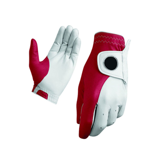 Golf Fitness Industries Genuine Leather Golf Glove Right Hand Non-Slip <b>Hook</b> And Loop Closure Unisex Sports Glove - Product Image 2