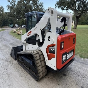Bobcat Chargeuse compacte sur chenilles à moteur diesel en excellent état, avec pompe hydraulique et moteur d'origine américaine, garantie 2 ans, braquage court - Product Image 3