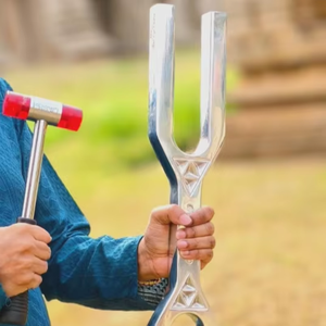 Diapasón gigante nuevo con llave de ADN D288hz, diapasón terapéutico gigante de 528 Hz, frecuencia de amor - Product Image 1