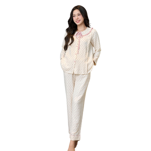 Ropa de Maternidad para Verano/Otoño, Conjuntos de Pijamas Estampados para Mujeres Embarazadas, Trajes de Lactancia B741, Gran Venta - Product Image 1