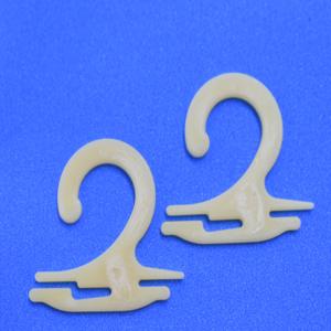 Crochets de vêtement en résine de riz écologique prix de gros 8 chaussettes faciles à attacher et à enlever 500 pièces/sac accessoires vestimentaires - Product Image 2