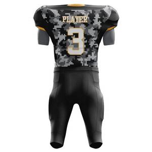 ชุดยูนิฟอร์มอเมริกันฟุตบอลชายคุณภาพพรีเมียมขายส่ง แขนสั้น ปรับแต่งได้เต็มรูปแบบ ชุดยูนิฟอร์มอเมริกันฟุตบอลชาย - Product Image 6